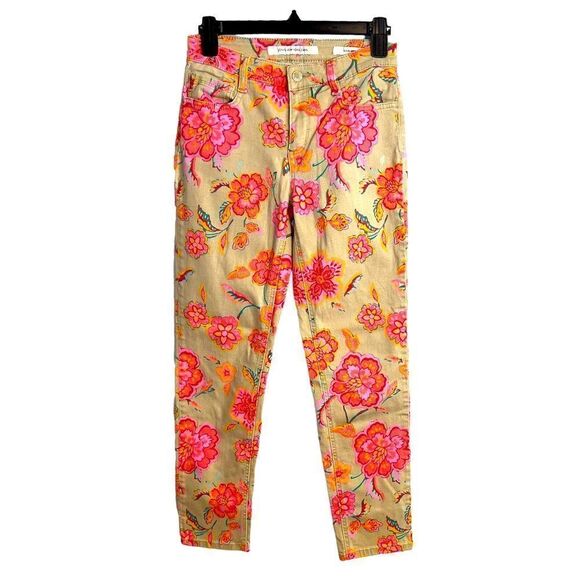 Jones New York Jeans Floral Print Pants 4 - Picture 1 of 4